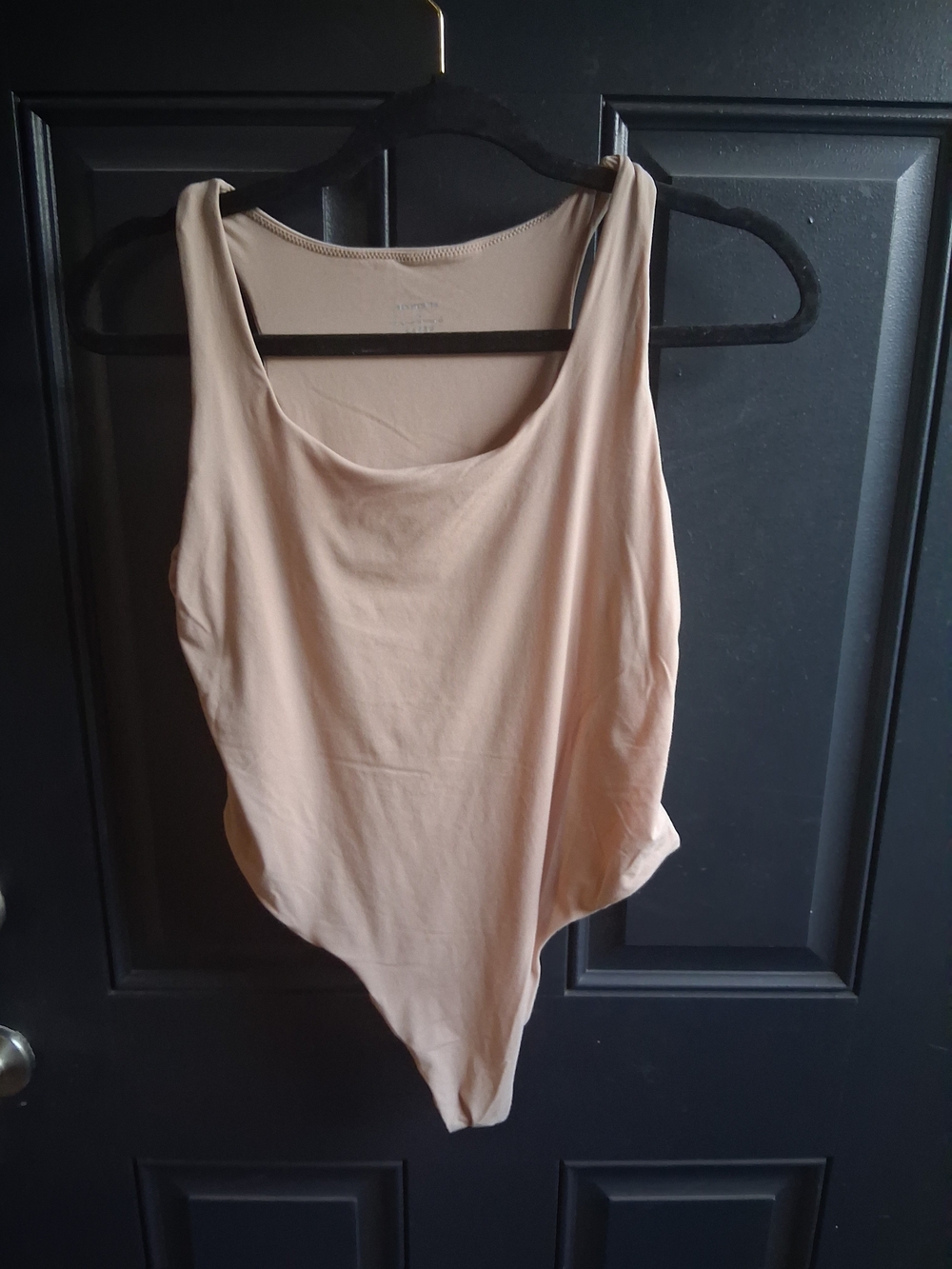 Women's Scoop Neck Light Nude Bodysuit